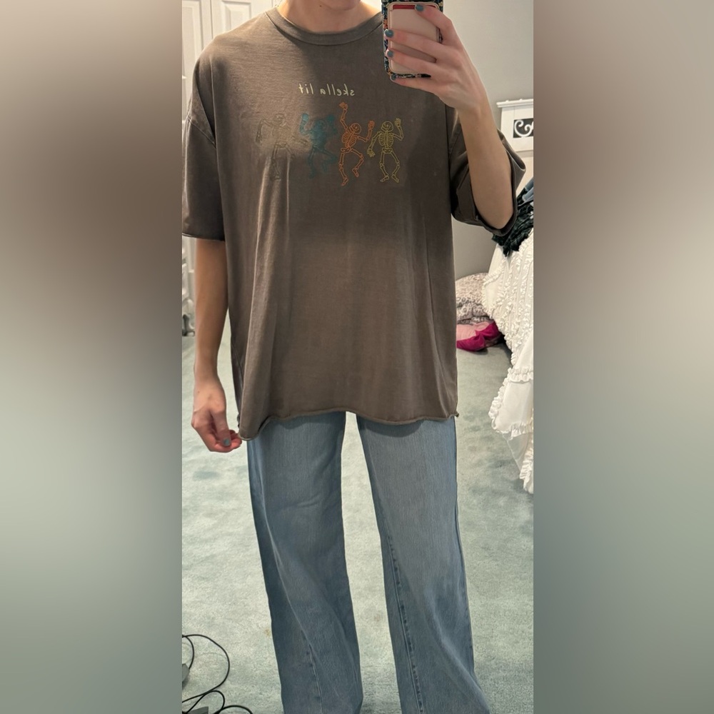 Brown Casual Top